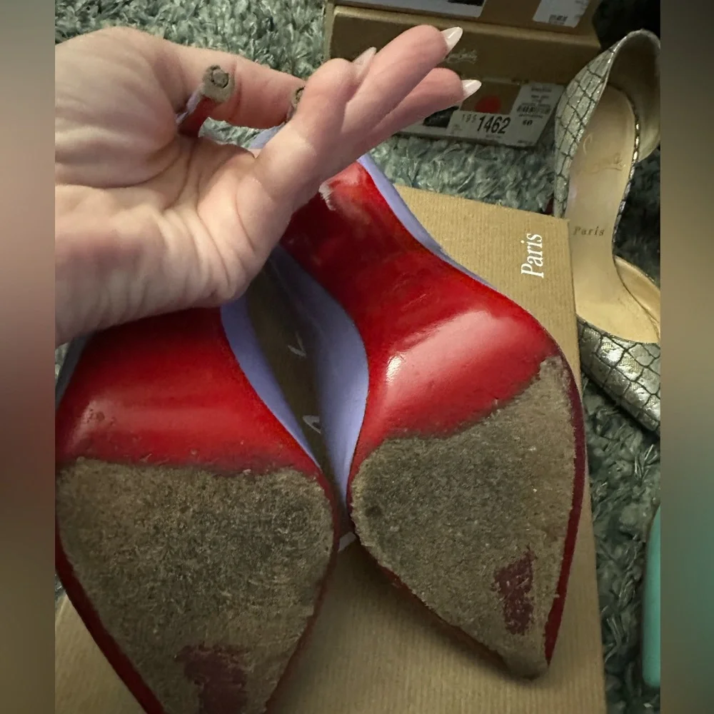 Pigalle Follies 100 Patent (color hortensia) - Picture 5 of 12